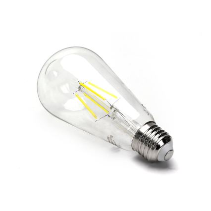 LED Žiarovka FILAMENT ST64 E27/6W/230V 6500K - Aigostar