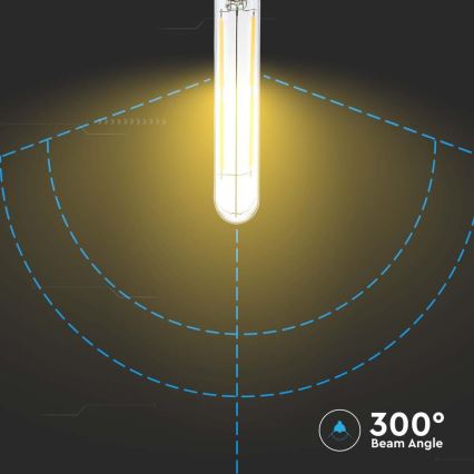 LED Žiarovka FILAMENT T20 E14/4W/230V 3000K