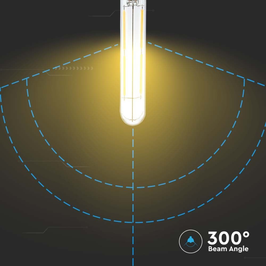 LED Žiarovka FILAMENT T20 E14/4W/230V 3000K