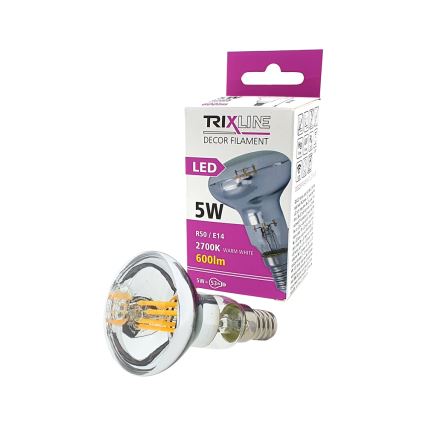 LED Žiarovka FILAMENT VINTAGE E14/5W/230V 2700K