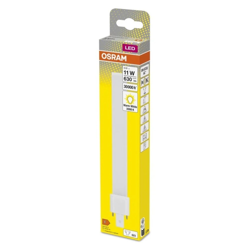 LED Žiarovka G23/6W/230V 3000K - Osram