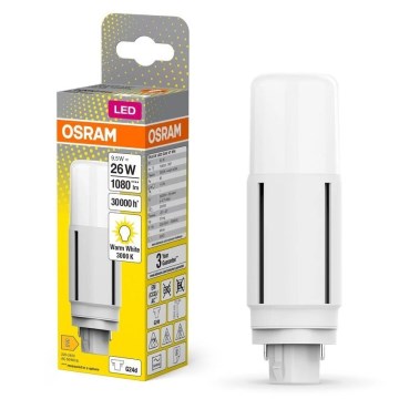 LED Žiarovka G24d/9,5W/230V 3000K - Osram