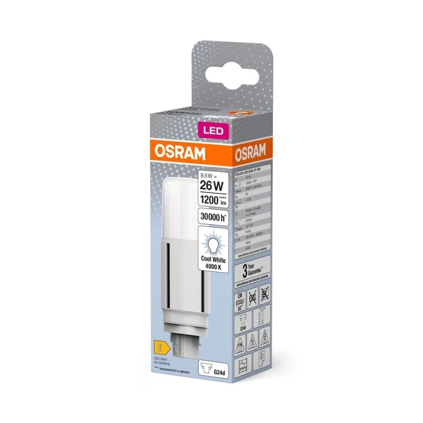 LED Žiarovka G24d/9,5W/230V 4000K - Osram