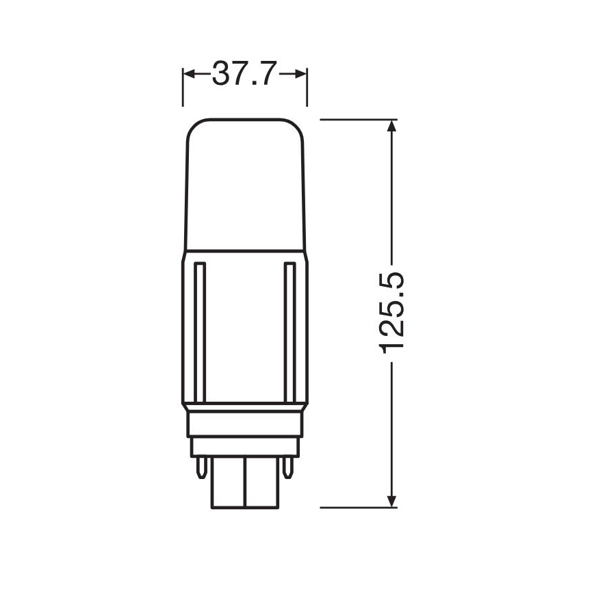 LED Žiarovka G24d/9,5W/230V 4000K - Osram