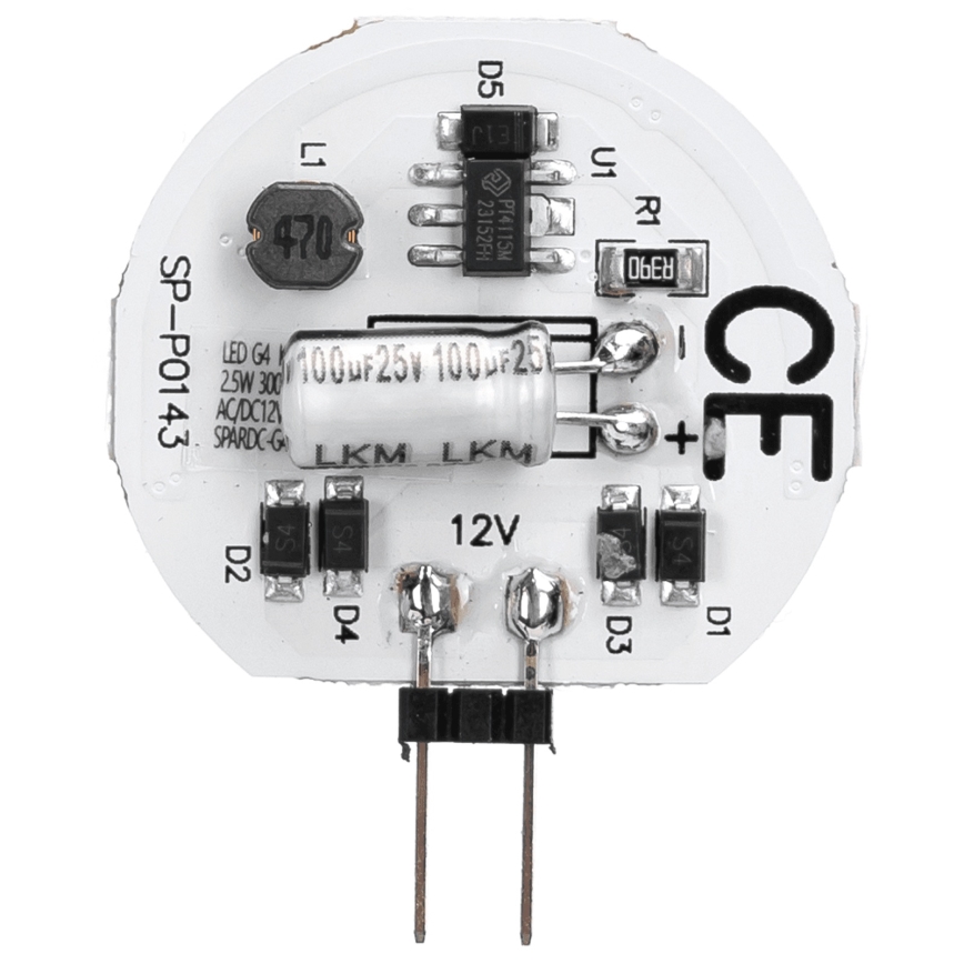 LED žiarovka G4/2,5W/12V 3000K - Aigostar