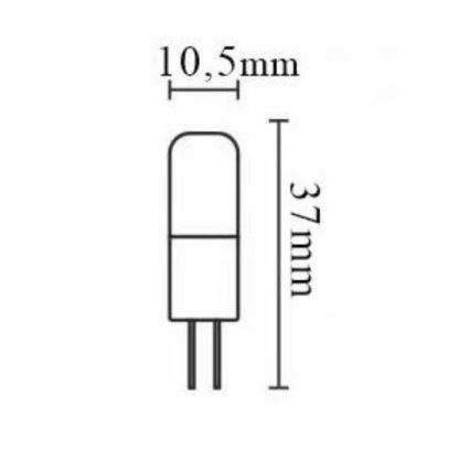 LED Žiarovka G4/2W/12V 4000K