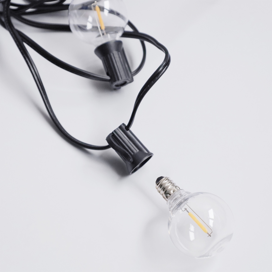 LED žiarovka G40 E12/0,6W/24V 6000K - Brilagi