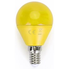 LED Žiarovka G45 E14/4W/230V žltá - Aigostar 100003OGA