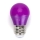 LED Žiarovka G45 E27/4W/230V fialová - Aigostar
