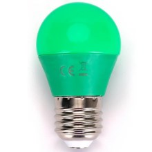 LED Žiarovka G45 E27/4W/230V zelená - Aigostar 100003OGD