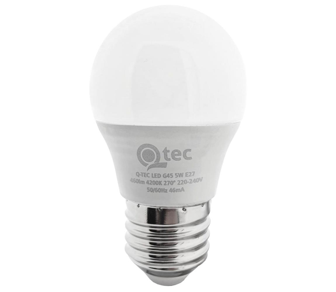 LED Žiarovka G45 E27/5W/230V 4200K