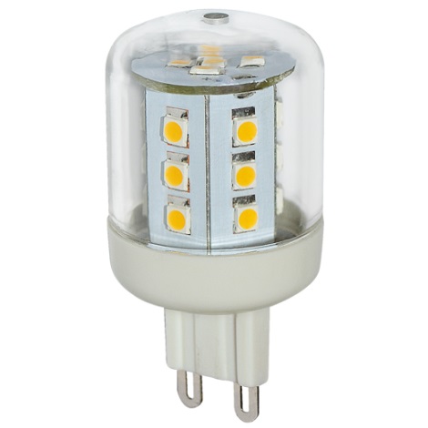 LED žiarovka G9/2,6W LED23 SMD studená biela 6000K - Greenlux GXLZ127