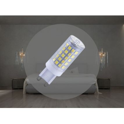 LED Žiarovka G9/4,6W/230V 2800K