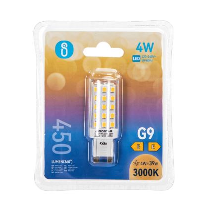 LED Žiarovka G9/4W/230V 3000K - Aigostar