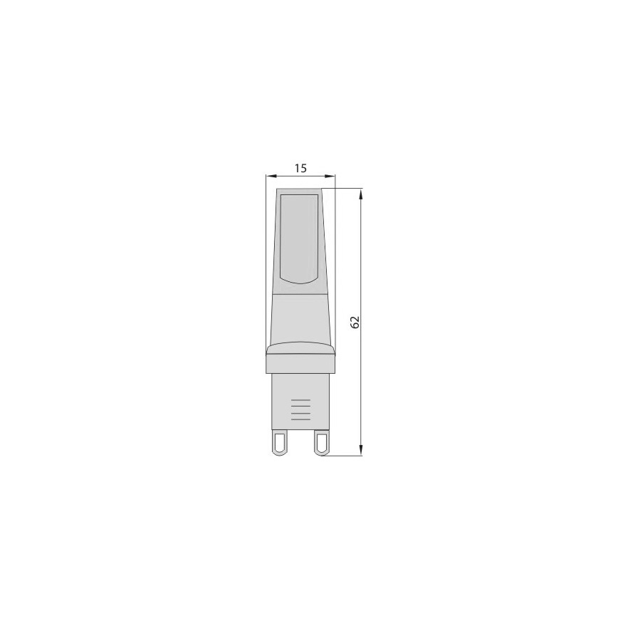 LED Žiarovka G9/4W/230V 3000K