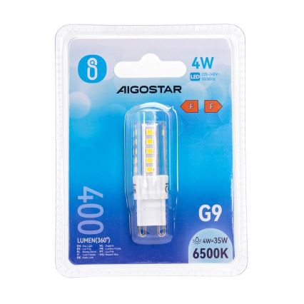 LED Žiarovka G9/4W/230V 6500K - Aigostar