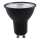 LED Žiarovka GU10/4,5W/230V 4000K čierna