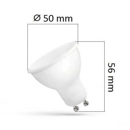 LED žiarovka GU10/6W/230V 4000K