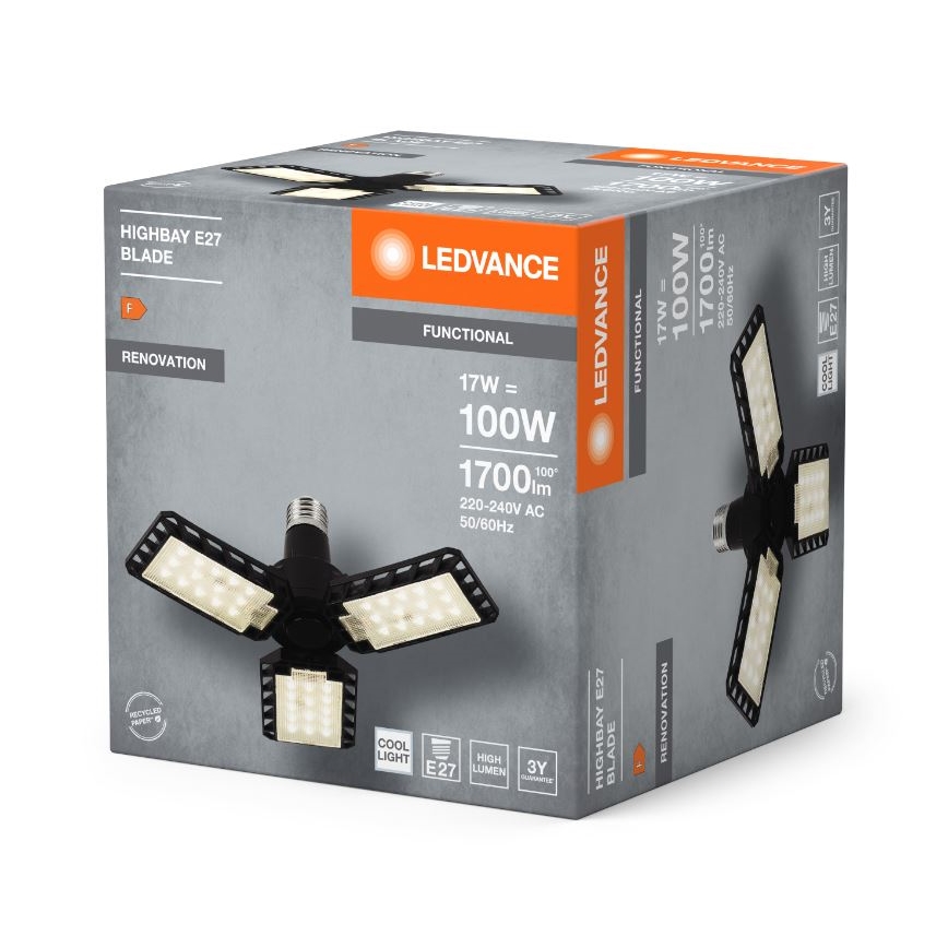 LED Žiarovka HIGHBAY E27/17W/230V 4000K - Ledvance
