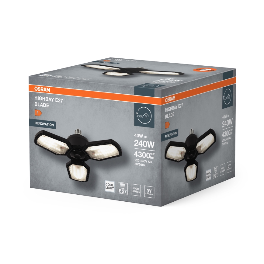 LED žiarovka HIGHBAY E27/40W/230V 4000K - Osram
