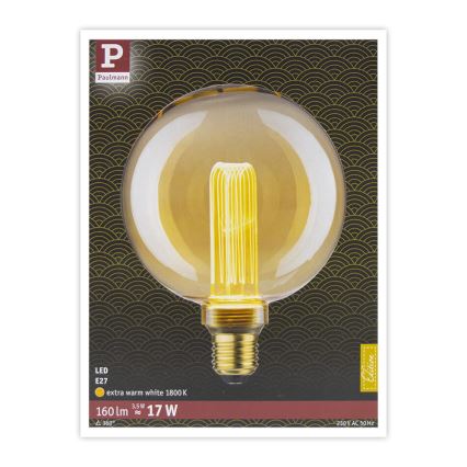 LED Žiarovka INNER G125 E27/3,5W/230V 1800K - Paulmann 28875