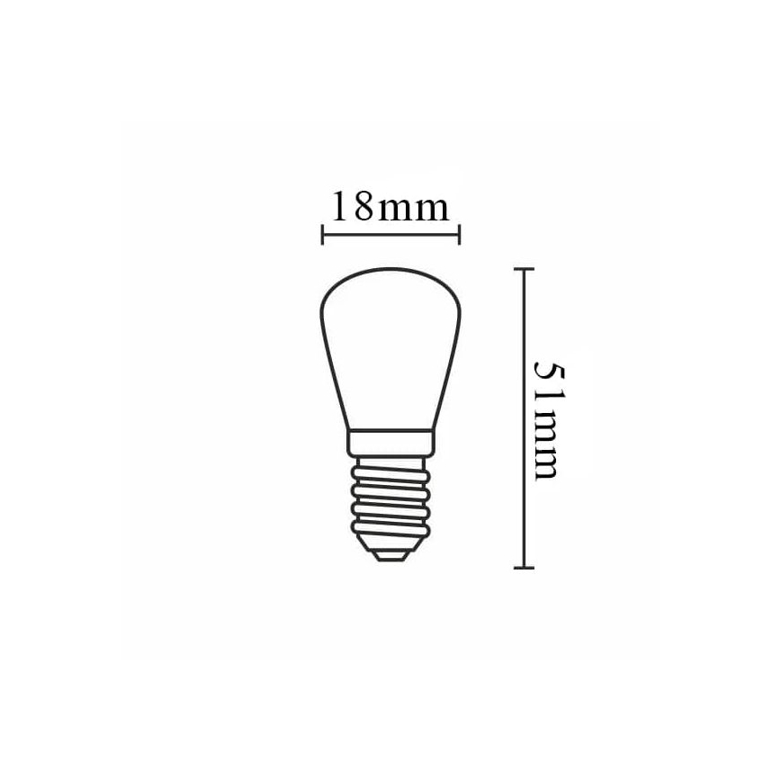 LED Žiarovka MINI E14/3,5W/230V 4000K
