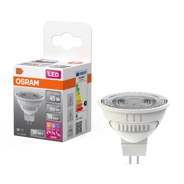 LED žiarovka MR16 GU5,3/5,6W/12V 2700/4000/6500K 36° - Osram