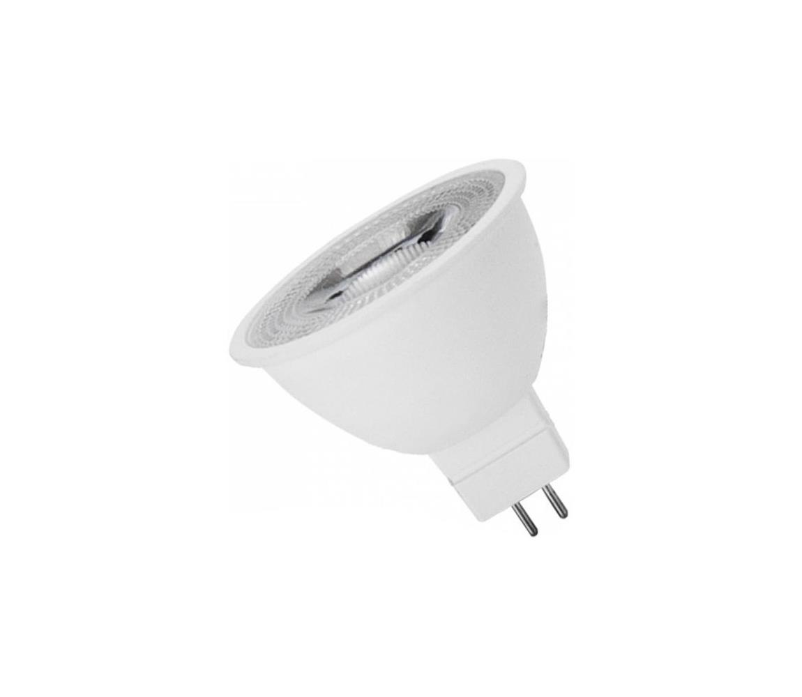 LED žiarovka MR16 GU5,3/6W/12V 4000K 55° biela 14552_55ST