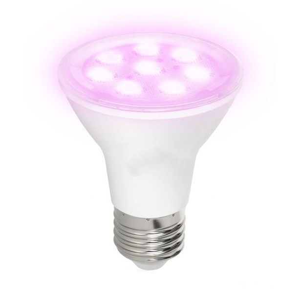 LED Žiarovka na rast rastlín PLANTY E27/7W/230V 1200K biela