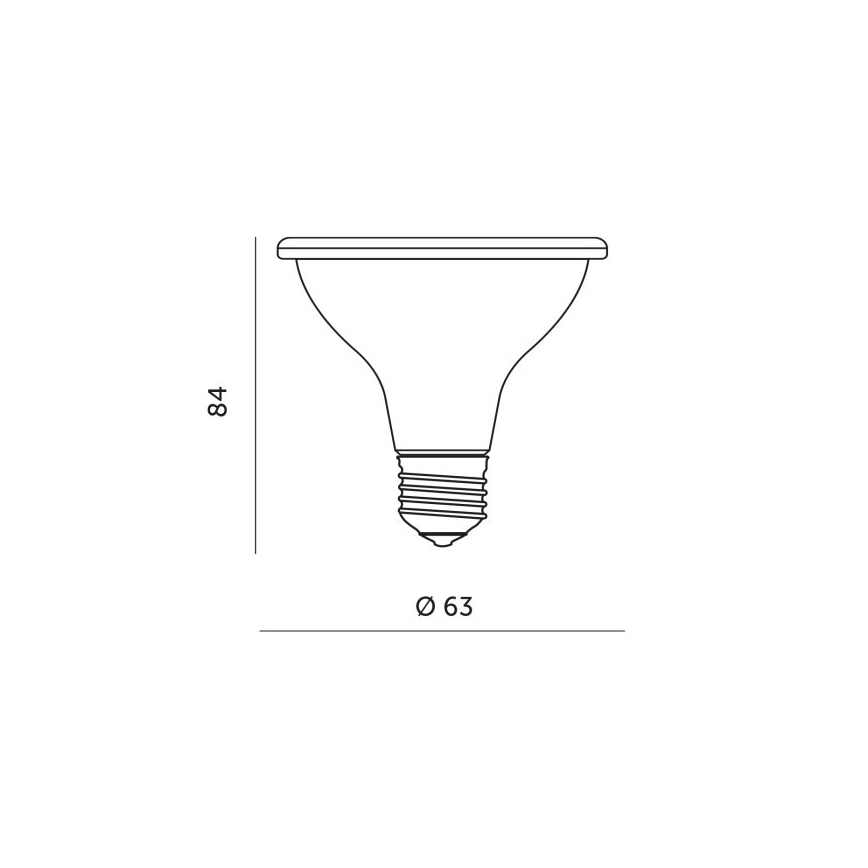 LED Žiarovka na rast rastlín PLANTY E27/7W/230V 1200K biela
