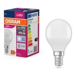 LED Žiarovka P40 E14/4,9W/230V 4000K - Osram