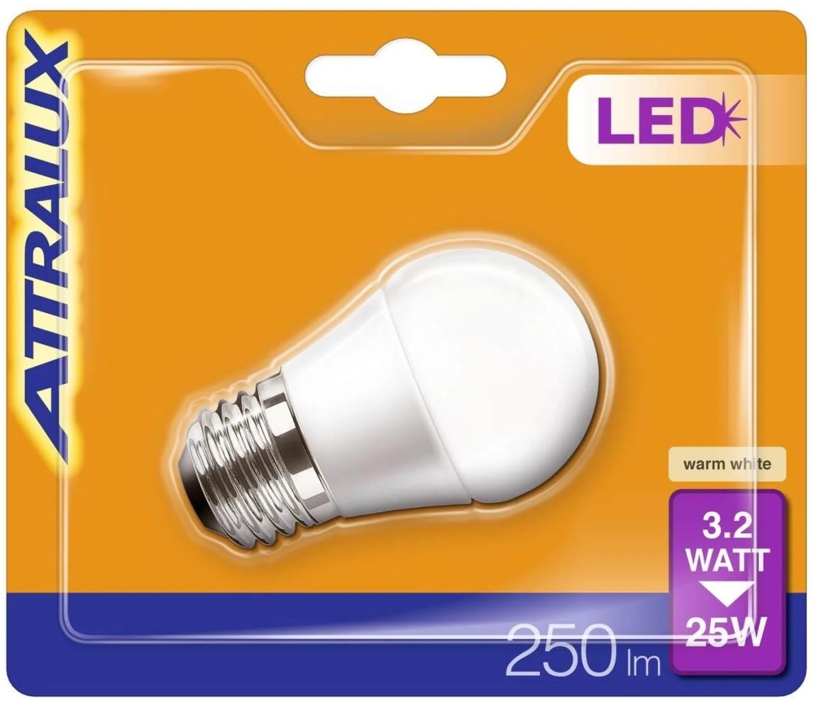 Attralux LED Žiarovka P45 E27/3,2W/230V 2700K - Attralux