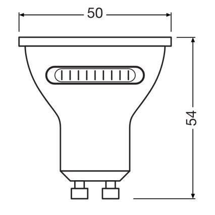 LED Žiarovka PAR16 GU10/4,2W/230V 2700/4000/6500K 36° - Osram