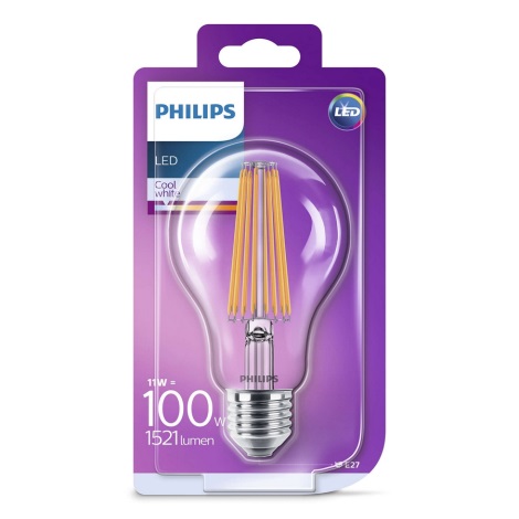 LED Žiarovka Philips A70 E27/11W/230V 4000K