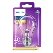 LED žiarovka Philips E27/4W/230V 2700K