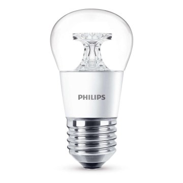 LED Žiarovka Philips E27/5,5W/230V - LUSTER číra LED Žiarovka Philips E27/5,5W/230V - LUSTER číra