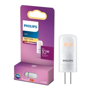 LED Žiarovka Philips G4/1W/12V 2700K