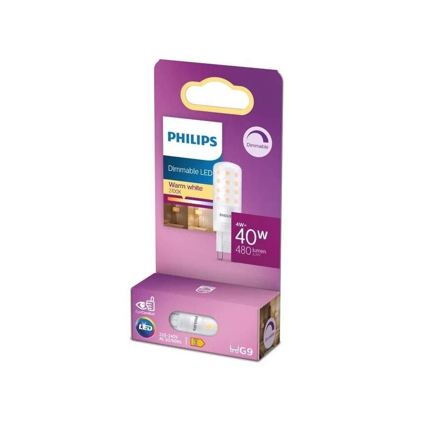 LED Žiarovka Philips G9/4W/230V 2700K