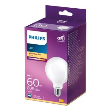 LED Žiarovka Philips G93 E27/7W/230V 2700K
