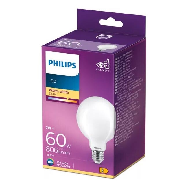 LED Žiarovka Philips G93 E27/7W/230V 2700K