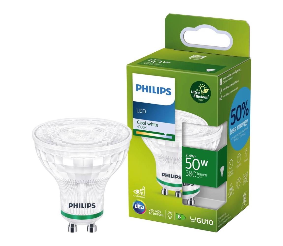 Philips LED Žiarovka Philips GU10/2,4W/230V 4000K