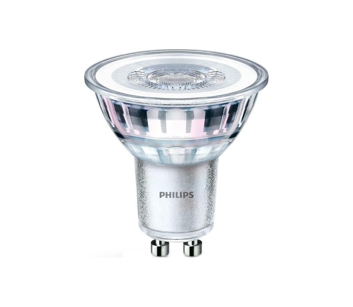 LED žiarovka Philips GU10/4,6W/230V 2700K brak