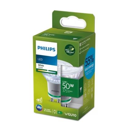 LED Žiarovka Philips PAR16 GU10/2,1W/230V 3000K