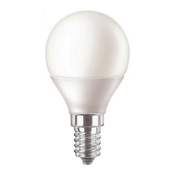 LED Žiarovka Philips Pila P45 E14/5,5W/230V 2700K