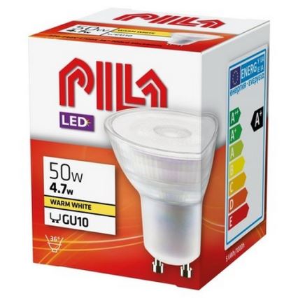 LED Žiarovka Philips Pila PAR16 GU10/4,7W/230V 2700K