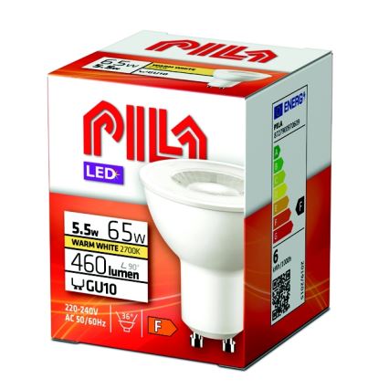 LED Žiarovka Philips Pila PAR16 GU10/5,5W/230V 2700K