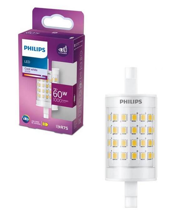 LED žiarovka Philips R7s/7W/230V 4000K 78 mm