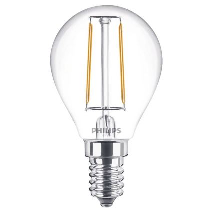 LED Žiarovka Philips VINTAGE E14/2W/230V 2700K