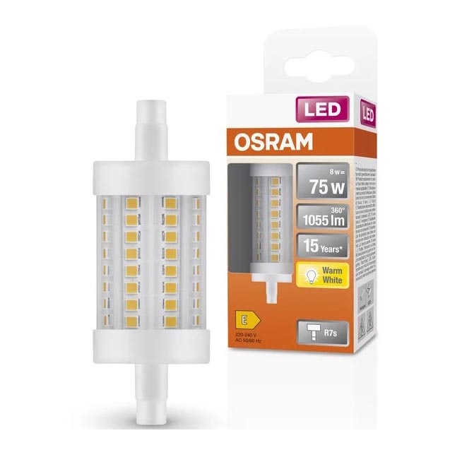 LED Žiarovka R7s/8W/230V 2700K 78 mm - Osram