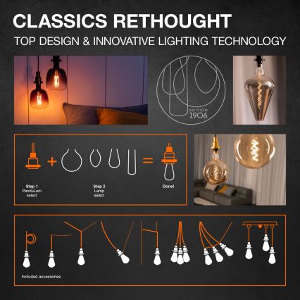LED žiarovka retro filament E14/1,5W/230V 2400K - Osram